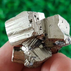 Double Sided Shiny Pyrite from Bulgaria, Pyrite,Pyrite Crystal,pyrite Mineral,Natural Mineral,Natural Crystal,Pyrite Cluster,Fool&#39;s Gold,Raw
