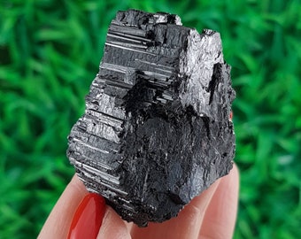 Raw Black Tourmaline, Tourmaline Crystal,Natural Crystal,Natural Tourmaline,Mineral Special,Black Tourmaline Chunk,Strong Energy Crystal