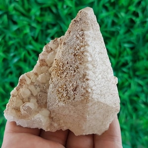 Rare Brown Calcite on Fluorescent Calcite from Bulgaria,Crystal,Mineral,Specimen,Cluster,Stone,Rocks,Natural Crystal, Fluorescent Calcite,