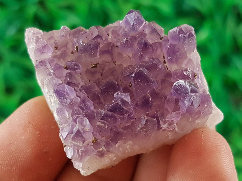 Beautiful Amethyst with Pyrite from Bulgaria,Bulgarian Amethyst,Purple Crystal,Amethyst from Chala mine,Chala mine,Purple Quartz,Home Deco image 5