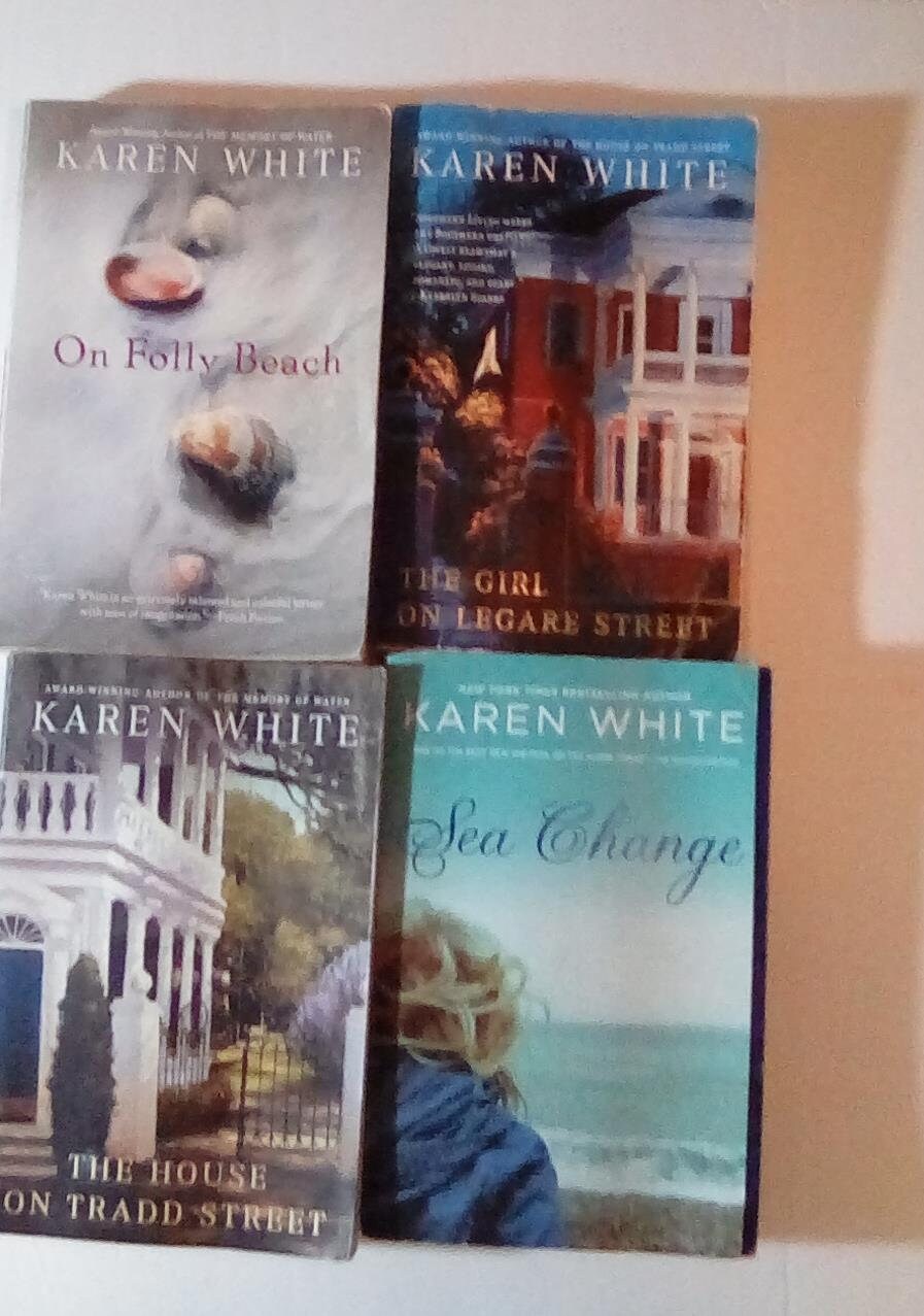 Karen White paperback larger sized 4 books to a set | Etsy
