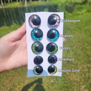Hand Painted Amigurumi Safety Eyes: Sinker Style, Plushie Making