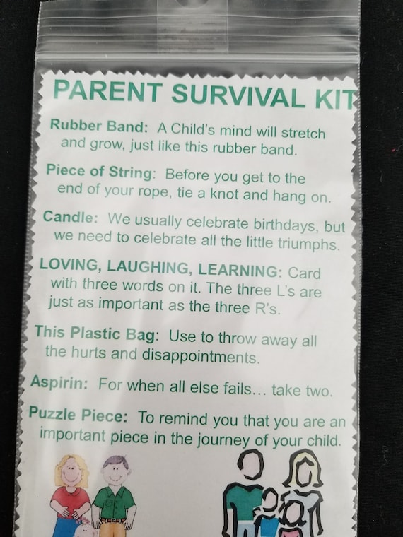 Dont Get Left Behind The Kisd Canvas Parents Survival Kit - qhp5x91