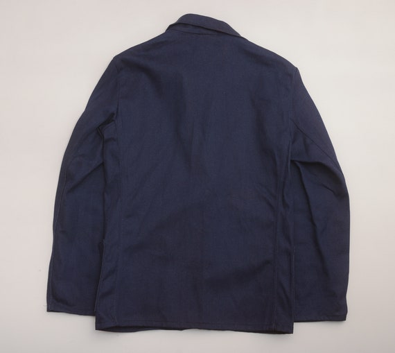 Vintage NOS German Denim Work Jacket Chore Coat - Wor… - Gem