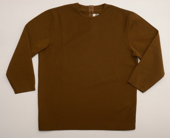 Vintage German 60s Top / Light Sweater / Knit Shi… - image 6