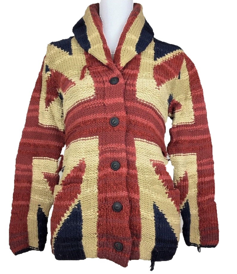 1.19 kg Unisex Hypoallergenic Luxurious 100/% Royal Alpaca Women/'s Shawl /& V-Neck Button Down Cardigan British flag Thermo Organic Silky