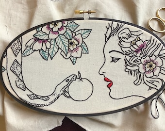 Temptation embroidery kit