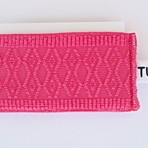Billetera delgada de diamante rosa, billetera rosa, billetera minimalista, billetera para mujeres, billetera elástica, titular de tarjeta de crédito