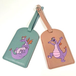 Étiquettes à bagage Figment (Ensemble de 2)