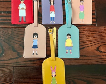 Bob's Burgers Luggage Tags