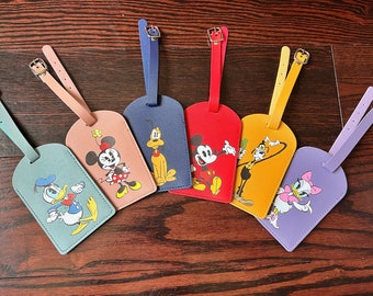 Mickey Mouse & Friends Luggage Tags (Set of 6)