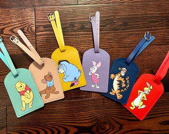 Winnie The Pooh & Friends Luggage Tags