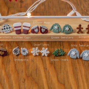 Christmas Stud Packs - Polymer Clay Stud Earrings