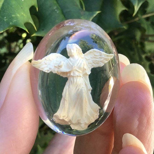 HEALING ANGEL Pocket Stone, Small Angel 1.5”