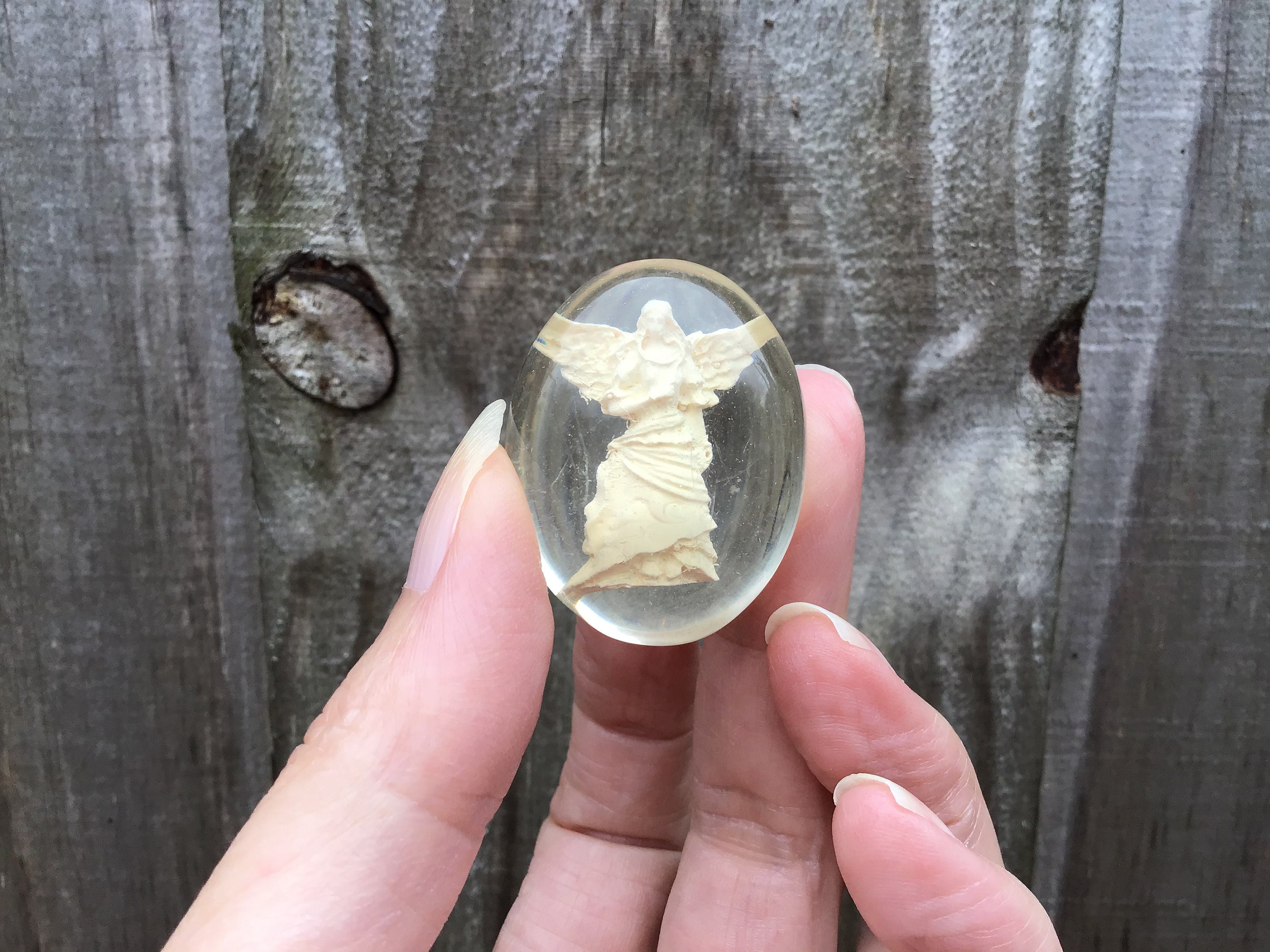 Guardian Angel Pocket Stone 1.5 Etsy