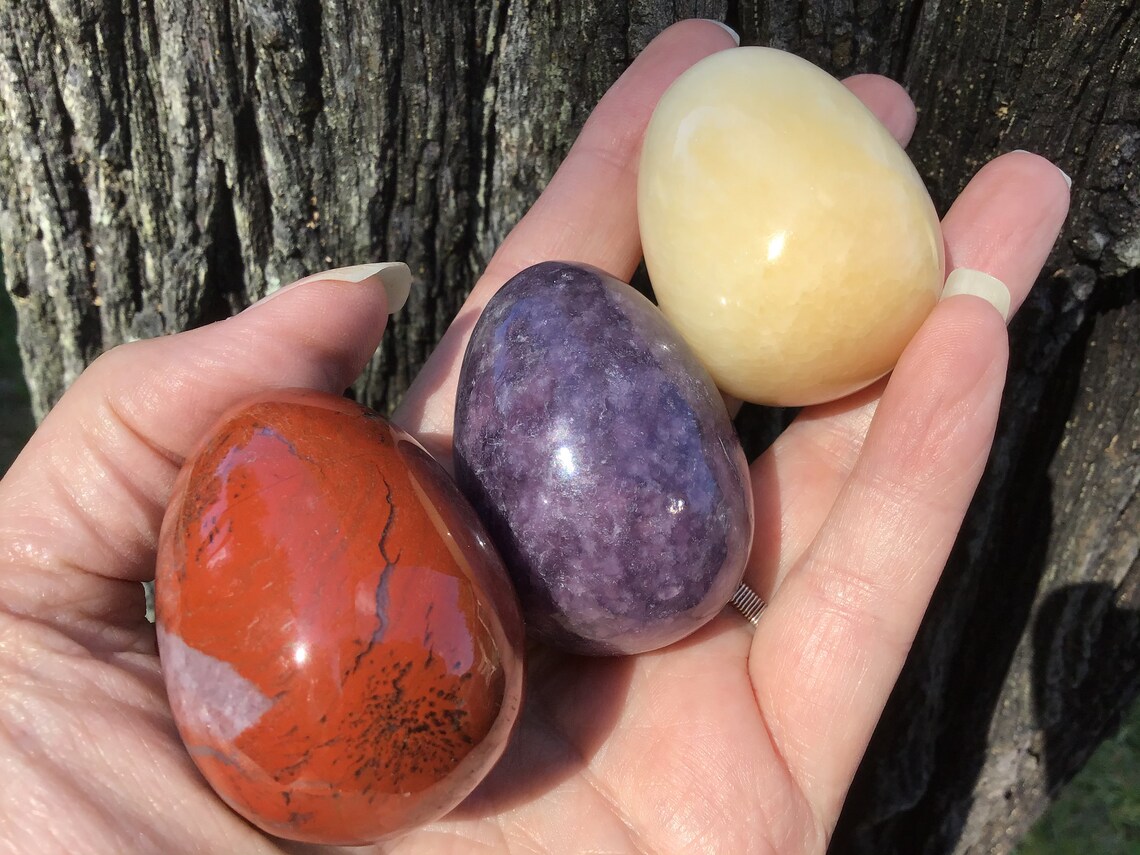 Assorted Crystal Yoni Egg 1.75 Etsy