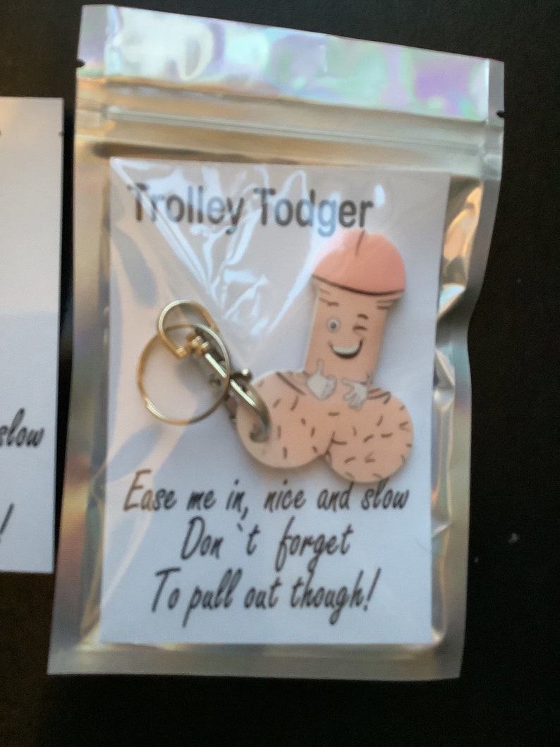 Novelty Willy Trolley Token. Etsy UK