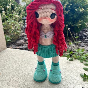Ariel Doll Amigurumi