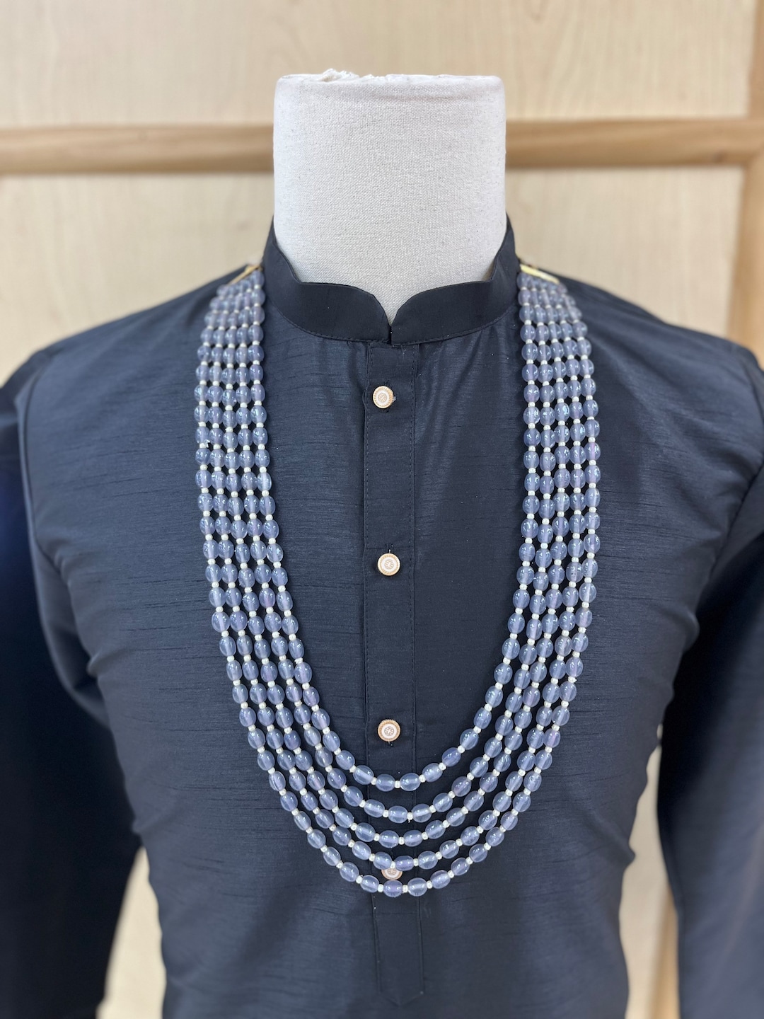 Indian Mens Necklace/mala, Wedding Jewelry for Mens, Indian Jewelry