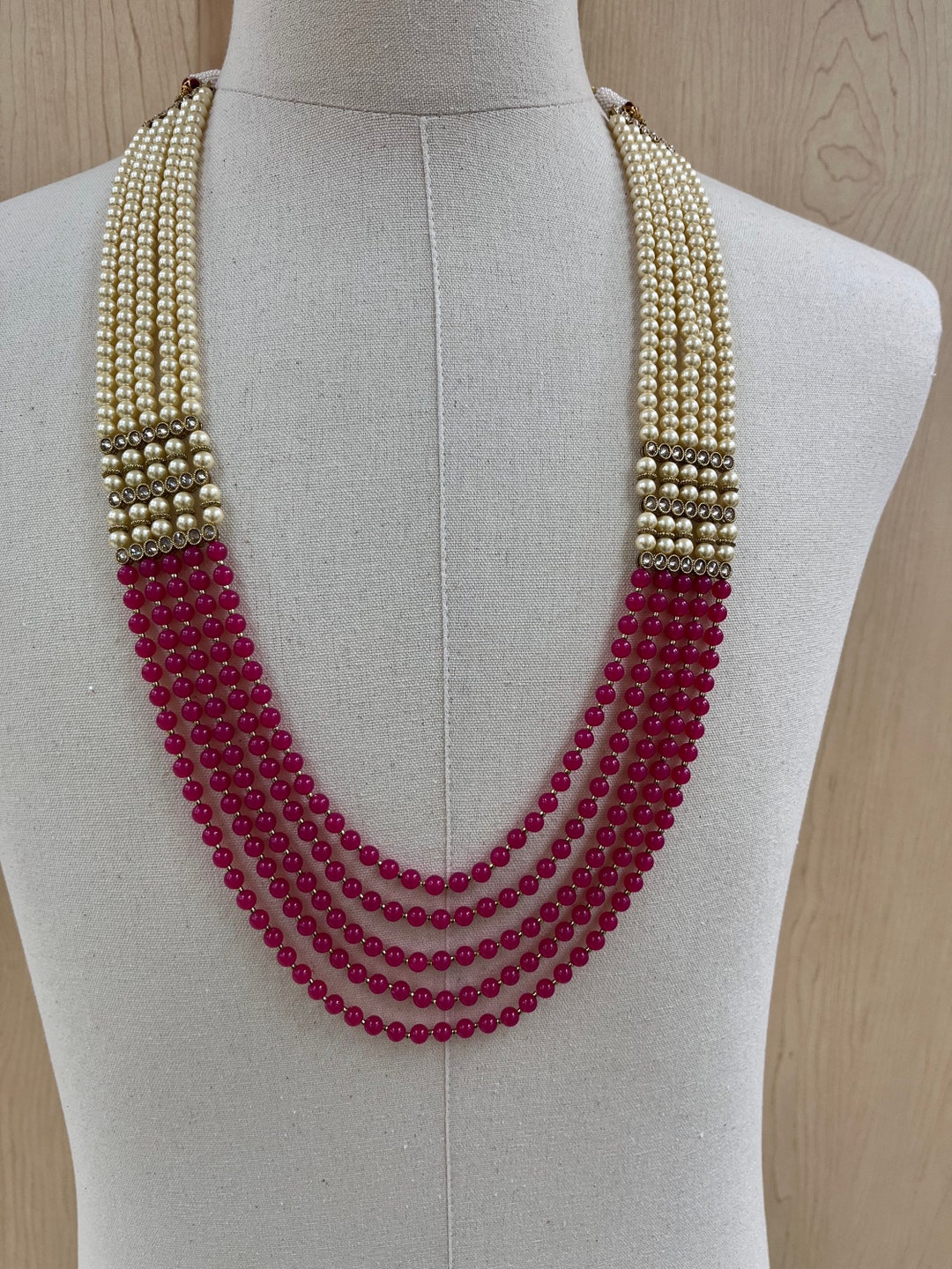 Indian Mens Necklace/mala Wedding Jewelry for Mens Indian - Etsy