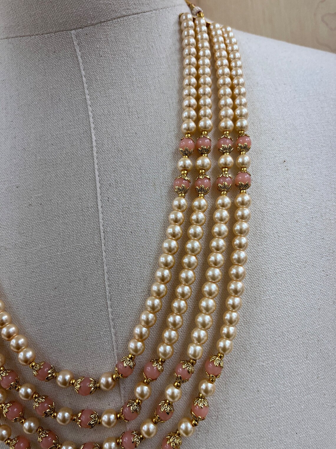 Indian Mens Necklace/mala Wedding Jewelry for Mens Indian Etsy