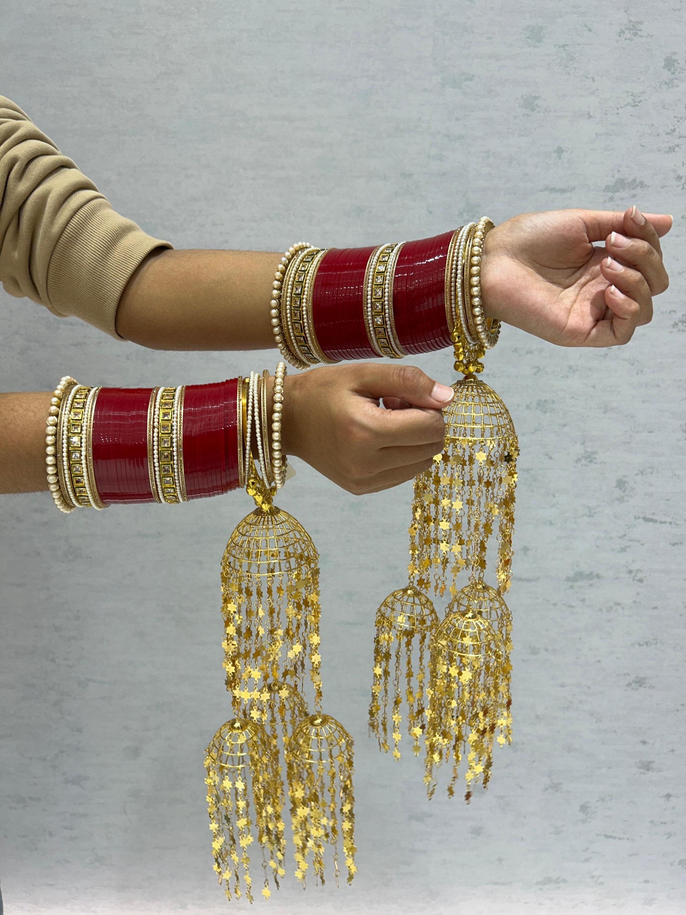 Punjabi Brides Chura Kalire Bangles Choora Kaleere Chooda Kalire