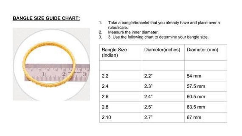 Indian bangle set Bridal bangles Traditonal wedding jewelry Metal bangles Fashion bracelets