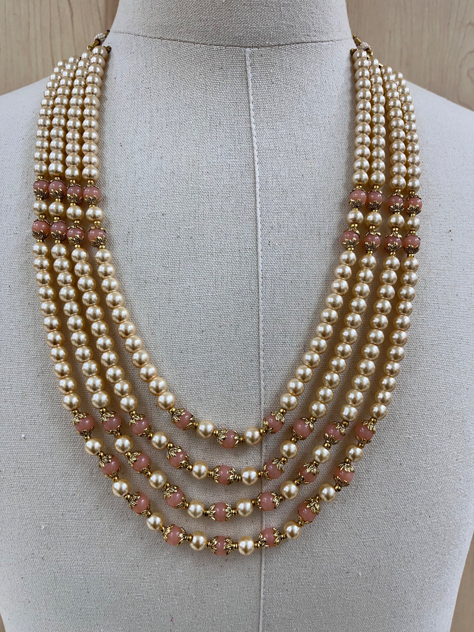 Indian Mens Necklace/mala Wedding Jewelry for Mens Indian Etsy