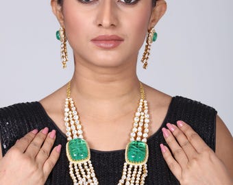 Moissanite Multilayer Necklace Set