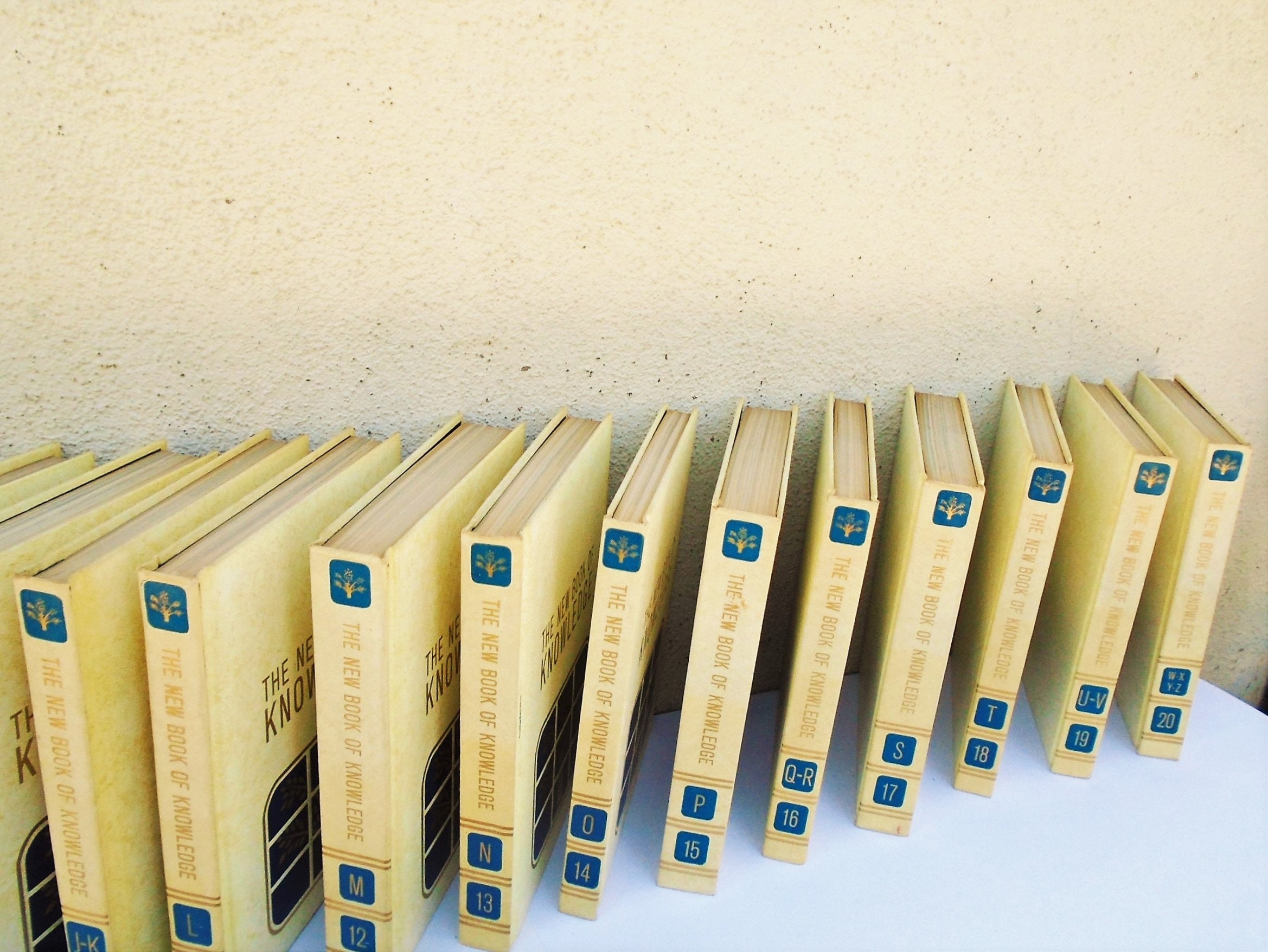 Vintage 1967 Book of Knowledge Encyclopedia Set: 20 Volume Kids
