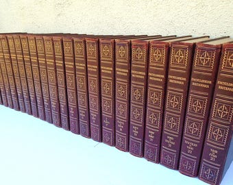 1951 Encyclopedia Britannica Compete Set Of Encyclopedias, Book Set,  College Decor, Encyclopedia, Book Decor, Educational Books