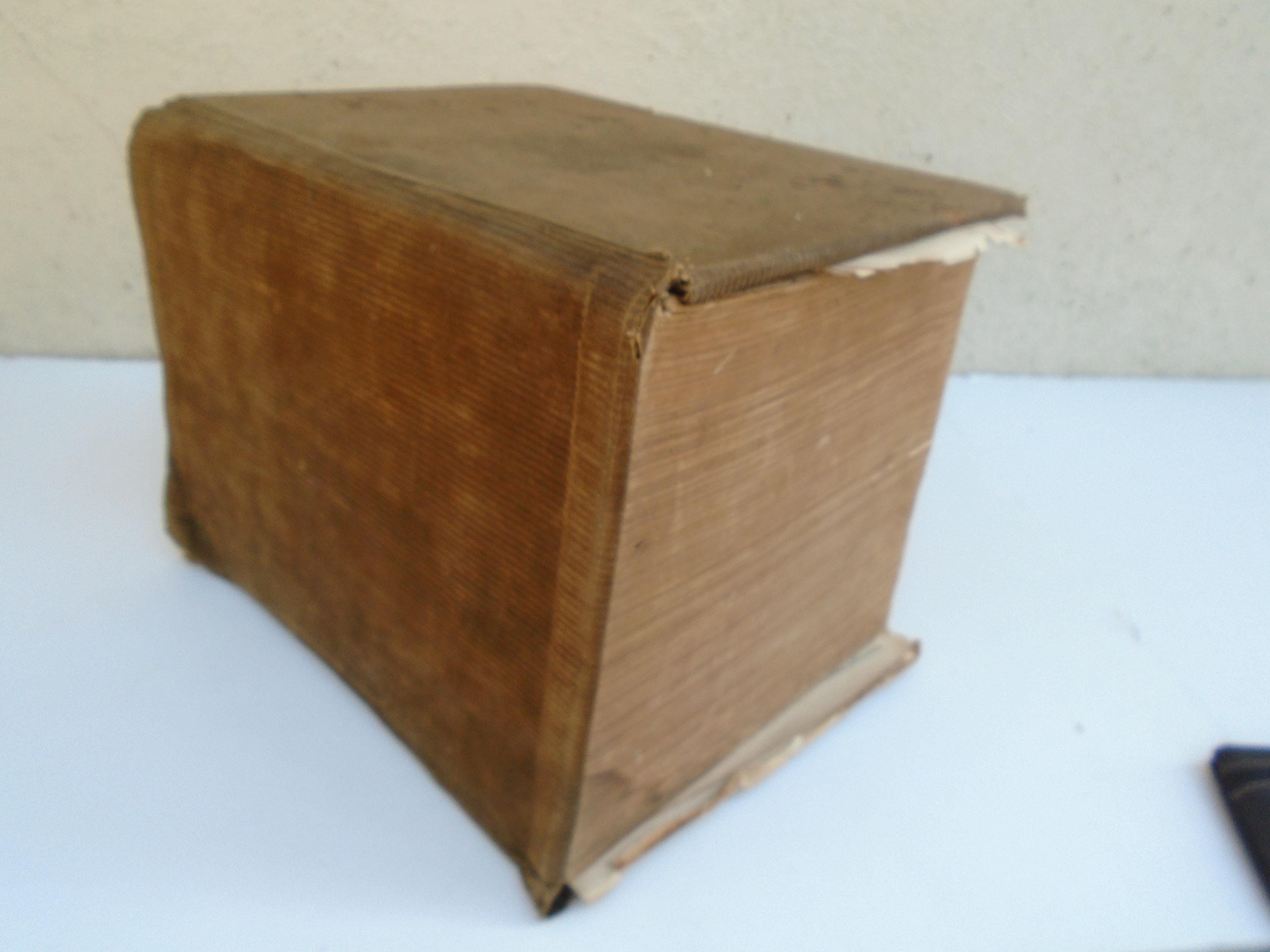 1911 New Century Dictionary – Antique Leather-bound Reference Book