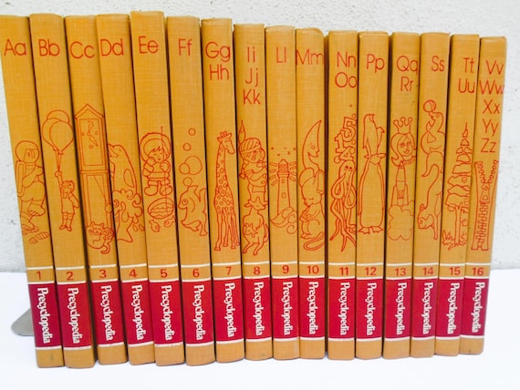 Compton's 1977 Encyclopedia Set: 16-book Library Decor - Etsy