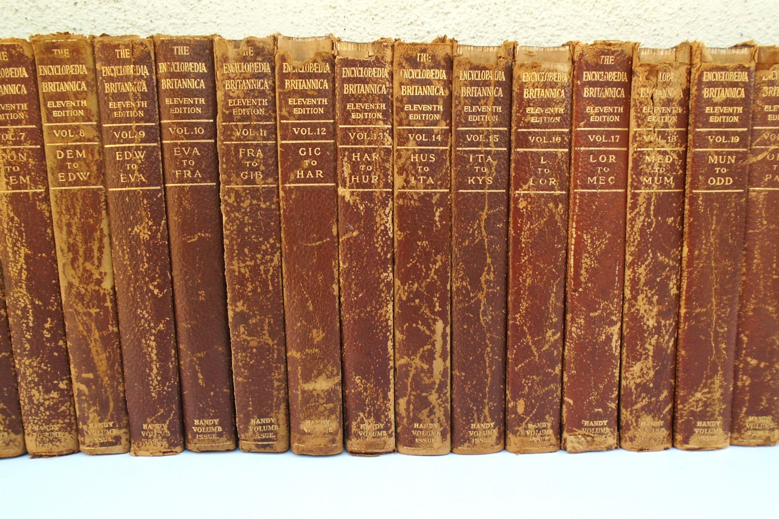 Complete Encyclopedia Britannica Set 1911 Encyclopedia Set Book Set College Decor Encyclopedia