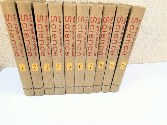 1961 Science Encyclopedia Set - 