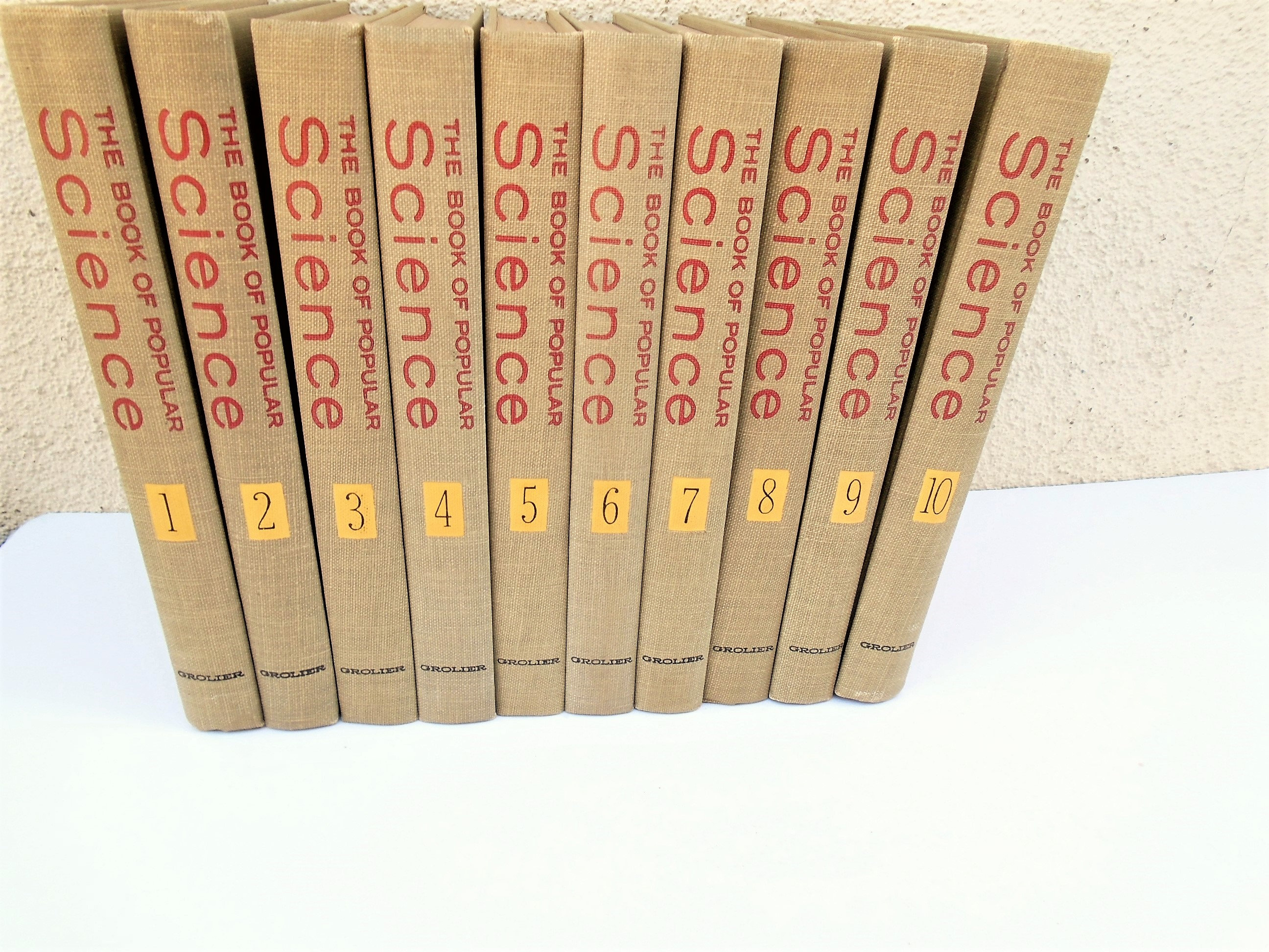 Vintage Science Hardcover Books 1961 Complete Set of Science Etsy