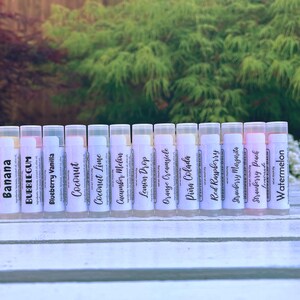 Lip Balm Each - Flavored - Beeswax