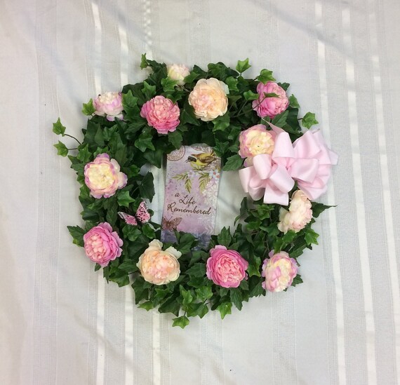 Sympathy Wreath Graveside Wreath Cemetery Wreath Etsy