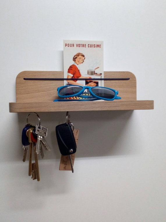 Tablette Murale Vide Poche Clef Courrier Etsy