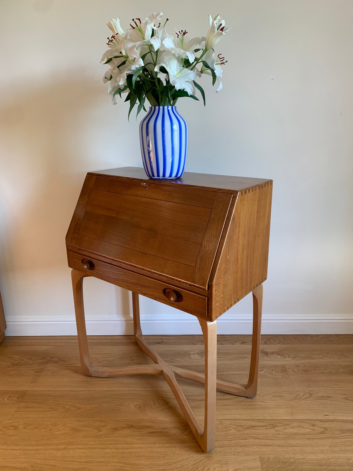 Rare No 518 Ercol Bureau Ercol desk mid century modern elm Etsy