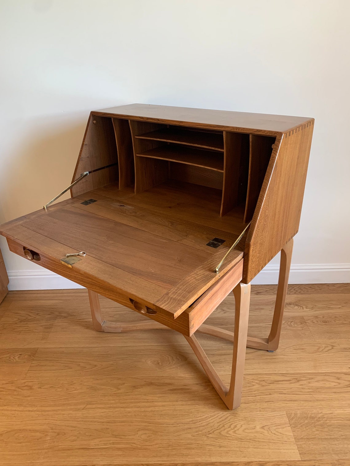 Rare No 518 Ercol Bureau Ercol desk mid century modern elm Etsy