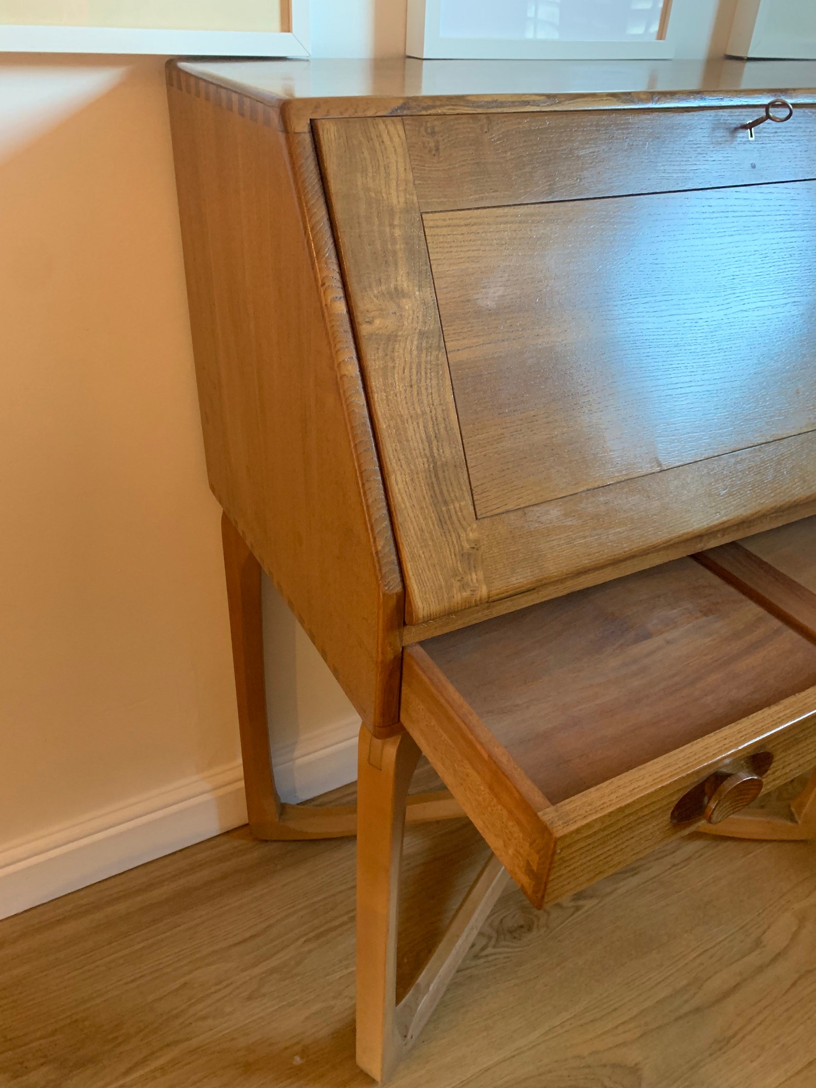 Rare No 518 Ercol Bureau Ercol desk mid century modern elm Etsy