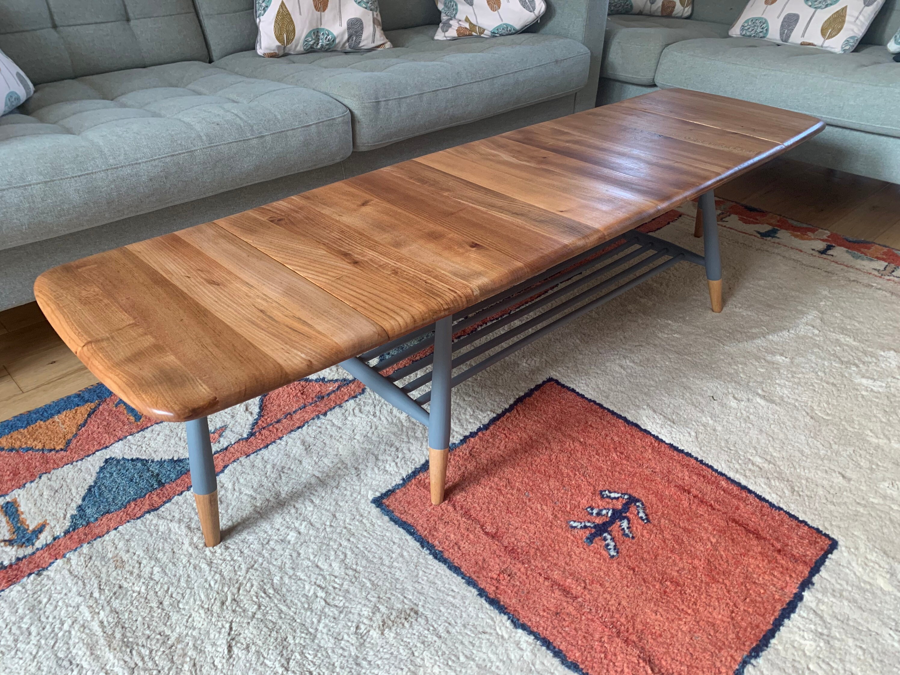 Very Rare Extending Ercol Coffee Table No. 456 Dropleaf Etsy