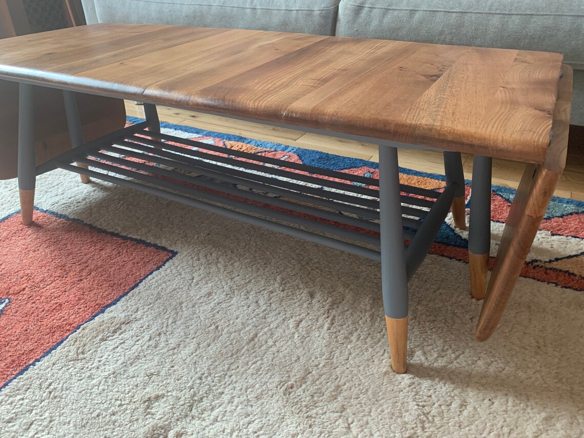 Very Rare Extending Ercol Coffee Table No. 456 Dropleaf Etsy