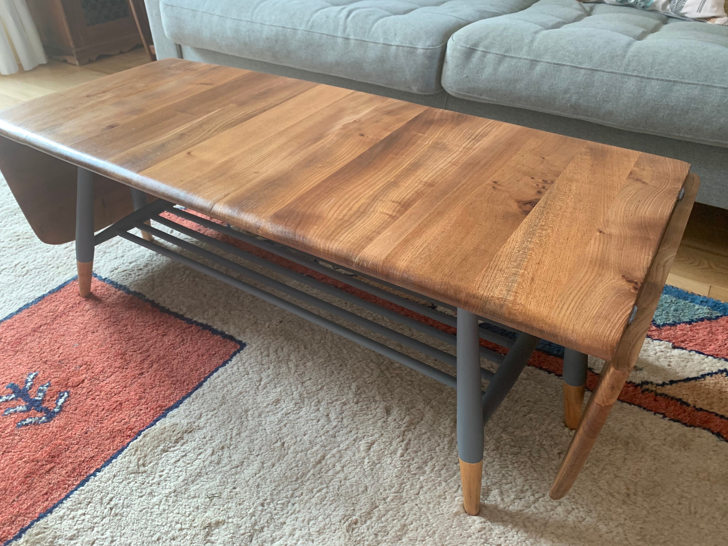 Very Rare Extending Ercol Coffee Table No. 456 Dropleaf Etsy