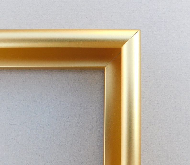 Frosted Gold Metal Sectional Frame, 13x25 Etsy
