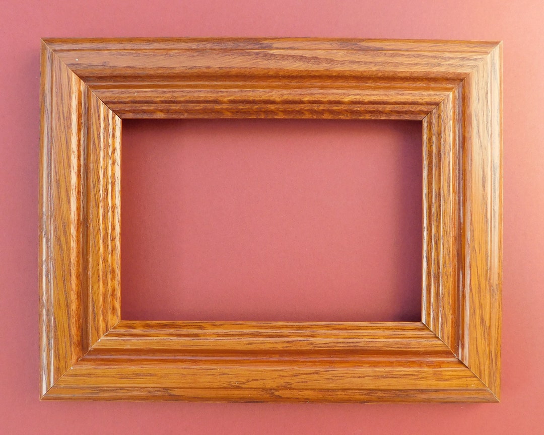 Recycled 5x7 Oak Picture Frame Etsy