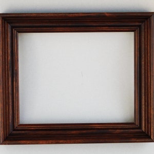 Picture frame I made using red Transtint dye : r/woodworking