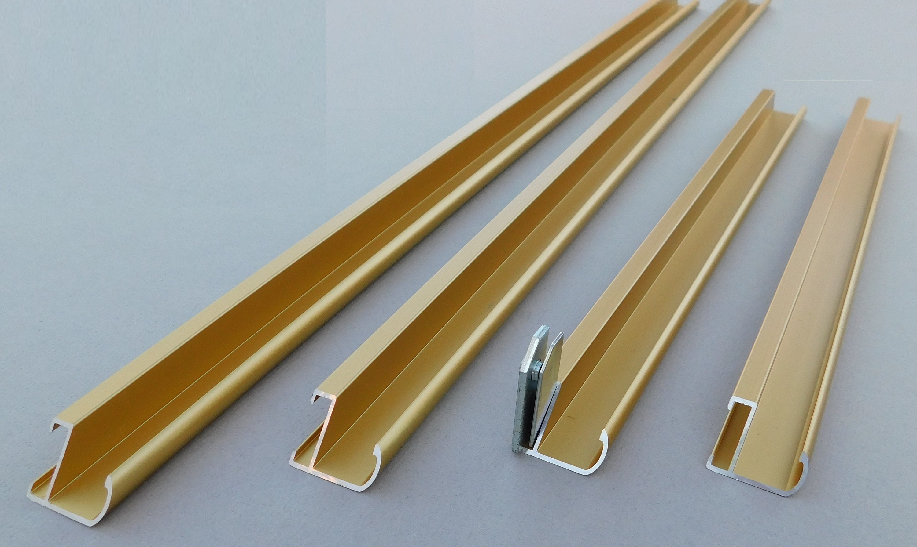 Frosted Gold Metal Sectional Frame, 13x25 Etsy