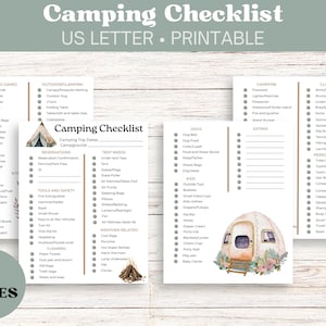 Ultimate Camping Checklist and Glamping Packing List - Comprehensive Guide for an Unforgettable Camping Trip